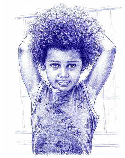 Blue Ballpoint Pen